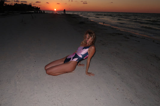 Lunar Petal in Holbox: A Swimwear Icon Meets Paradise