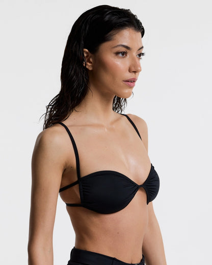 Onyx Bralette Top - Black