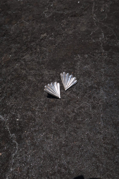 Veroni Swim x Eni Jewelry – Shell Earring in Recycled Silver